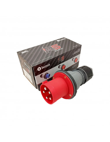 Вилка (поліамід) IP44 BC1-4505-2011 380V 5*63A