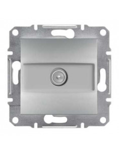 Розетка Schneider Asfora TV концевая алюминий EPH3200161