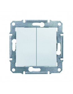 Выключатель Schneider Sedna 2кл белый IP44 SDN0300421