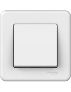 Выключатель Schneider Electric Leona 1кл белый LNA0100321