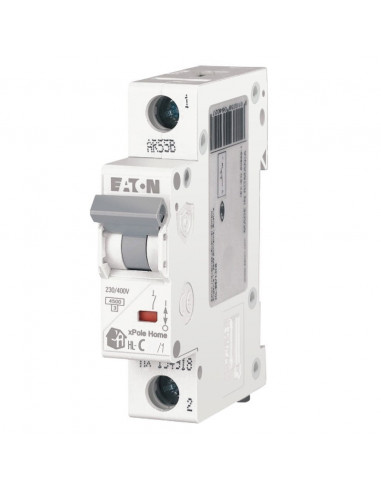 Автоматический выключатель HL C 1P 20A Eaton