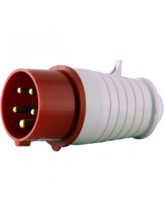 Силовая вилка переносная e.plug.pro.4 4п 380В 16А E.Next