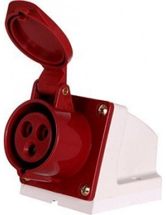 Силовая розетка стационарная e.socket.pro.3. 3п 230В 16А E.Next