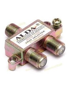 Сплиттер для антенного кабеля А-2 "alda" с гайкой