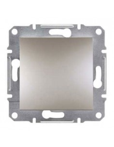 Кнопка Schneider Asfora 1кл бронза EPH0700169