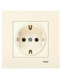 Розетка 1-я з/з крем VI-KO KARRE 90960108