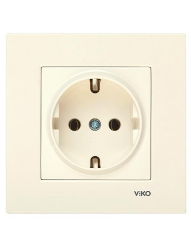 Розетка 1-я з/з крем VI-KO KARRE 90960108