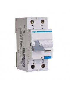 Устройство защитного отключения Hager 2P АD966J С 16A 30mA (6kA)