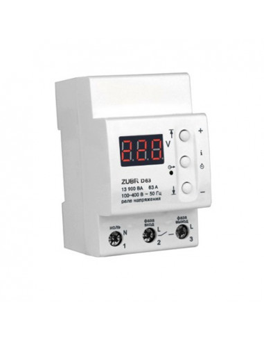 Защита от перенапряжения Zubr D63