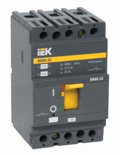 Автоматический выключатель ВА88-32 3Р 100А 25 кА IEK
