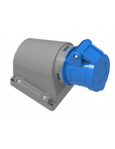 BC1-1403-2535 220V 3*16A Розетка настінна 90° (поліамід) IP44