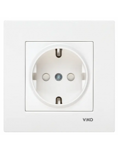 Розетка із заземленням VIKO...