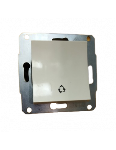 Кнопка дзвінка QSD 5514 крем