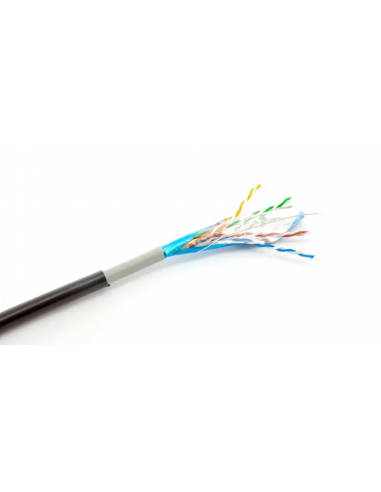 Витая пара FTP Cat.5E 4PR CU (200МГц) PE Outdoor 100м Dialan