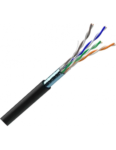 Витая пара FTP Cat.5E 4PR CU (350МГц) PE Outdoor 100м Dialan
