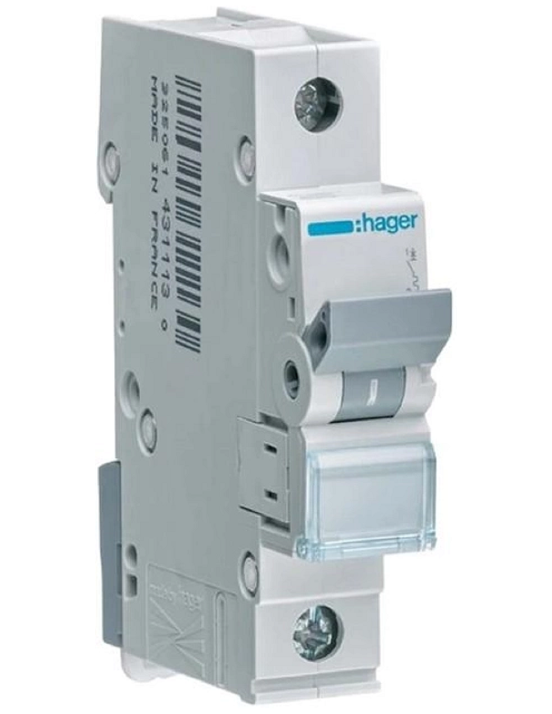 Автоматический выключатель MCN106 1P 6 кА C-6A 1M HAGER