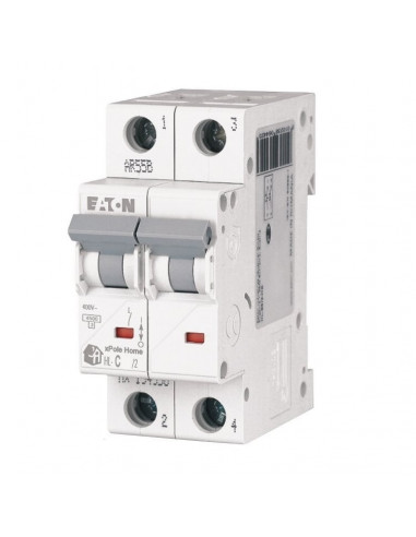 Автоматический выключатель двухполюсный HL C 2P 40A Eaton