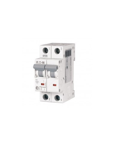 Автоматический выключатель двухполюсный HL C 2P 16A Eaton
