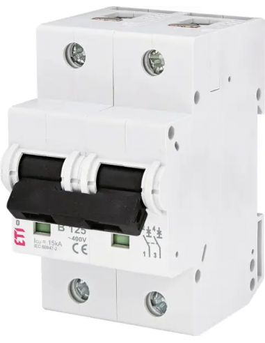 Авт. выключатель ETIMAT 10 2p B 125А (15kA)