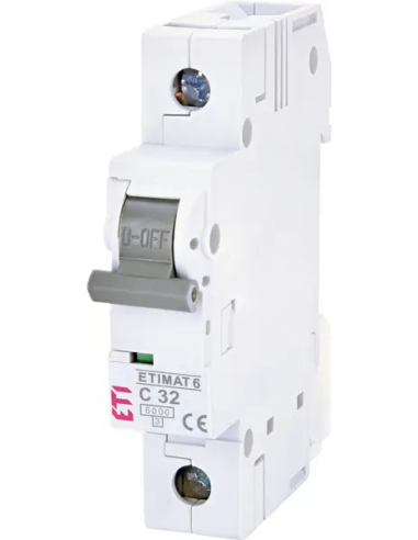 Авт. выключатель ETIMAT 6 1p C 50А (6 kA)