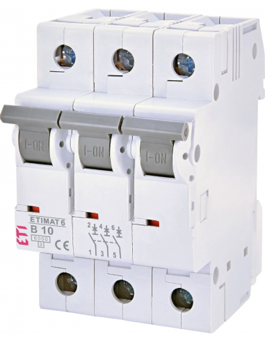 Авт. выключатель ETIMAT 6 3p B 16А (6 kA)