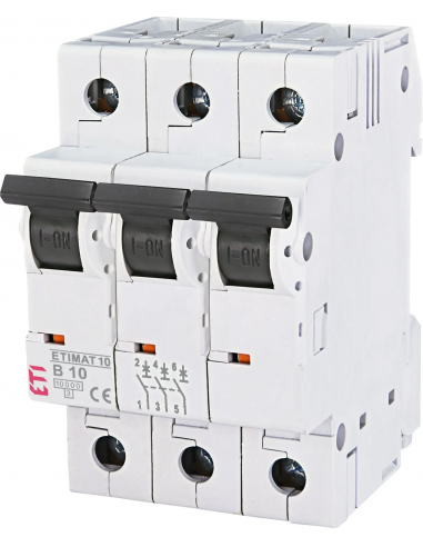 Авт. выключатель ETIMAT 10 3p B 25А (10 kA)