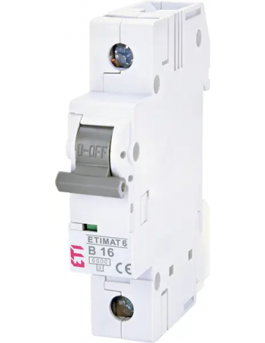 Авт. выключатель ETIMAT 6 1p B 25А (6 kA)