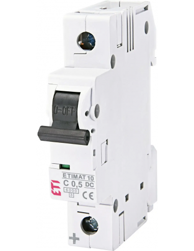 Авт. выключатель ETIMAT 10 DC 1p C 1A (6 kA)