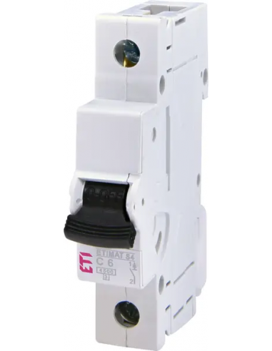 Авт. выключатель ETIMAT S4 1p C 20A (4,5 kA)