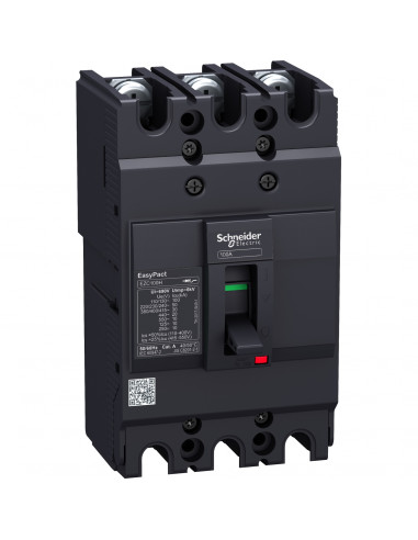 Автоматический выключатель EASYPACT EZC100N 3P 15кА 100A