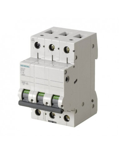 АВТОМАТ ЗАЩИТЫ SIEMENS 400V 6KA, 3-ПОЛ.,C, 80A