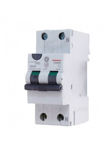 Диф. автом. выключатель DM60C32/030 2P AC, 6kA