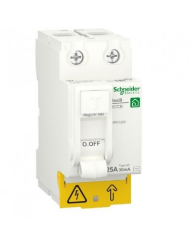 Дифференциальный автомат RESI9 2P 25A 30mA АС Schneider