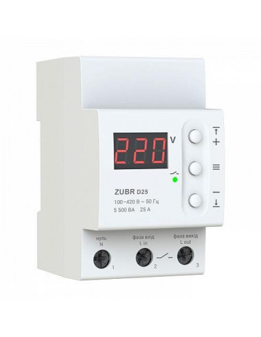 Защита от перенапряжения Zubr D25