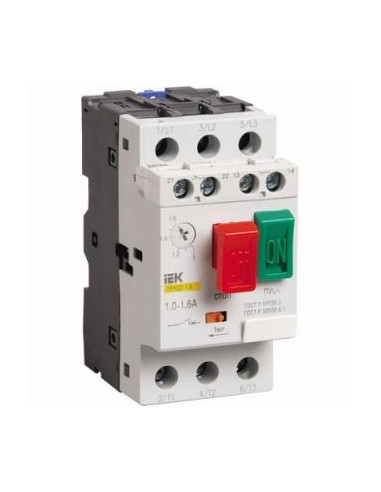 Пускатель ПРК32-2,5 In 2,5A Ir 1,6-2,5A Ue 660В ІЕК