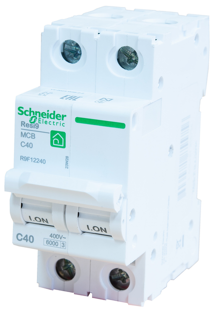 АВТ ВИМ RESI9 6kA 2P 40A C