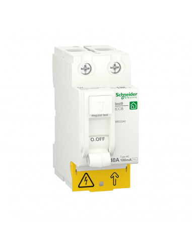 Реле ДИФ RESI9  2P 40A 100mA АС