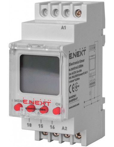 Таймер электронный e.control.t08m