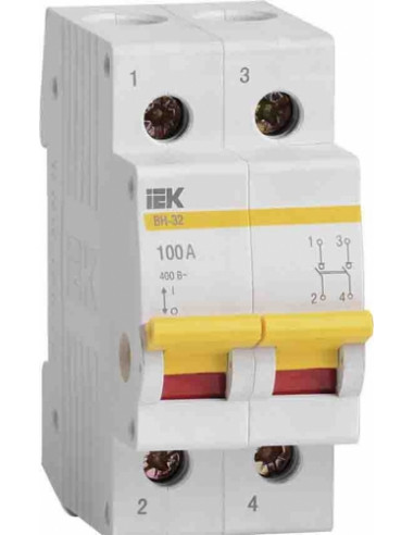 Выключатель погрузки ВН-32 2Р 32А IEK
