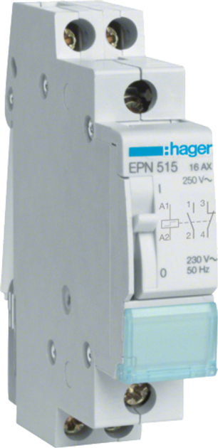 Импульсное реле HAGER EPN511 16A 1HB 12В 1п