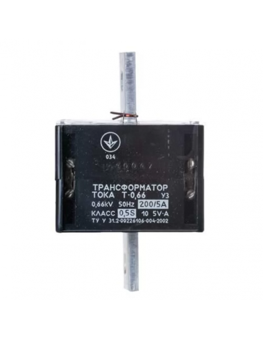 Трансформатор тока Т-0,66 200/5 (0,5класс)
