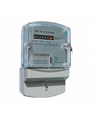 Счетчик однофазный HIK 2102-02 220B 5(60)A M1В