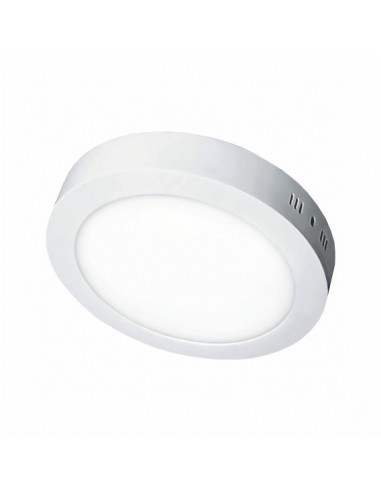 Светильник накладной Sokol круглый LED-PANEL 6w aluminium 480Lm 4100K IP20