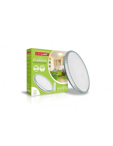 Светильник светодиодный Eurolamp 32 Вт белый 3000-6000 К LED-SL-32W-N5 (deco)