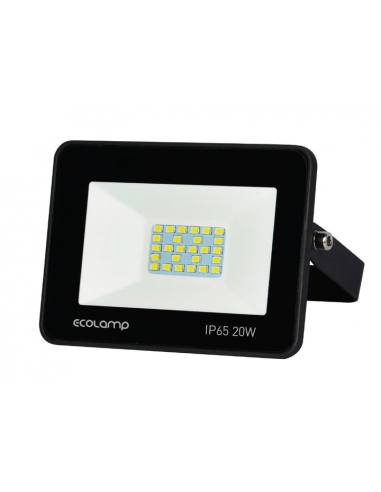 Светодиодный LED прожектор ECOLAMP 20W 1800lm 6500K IP65 (ЕL_206500)