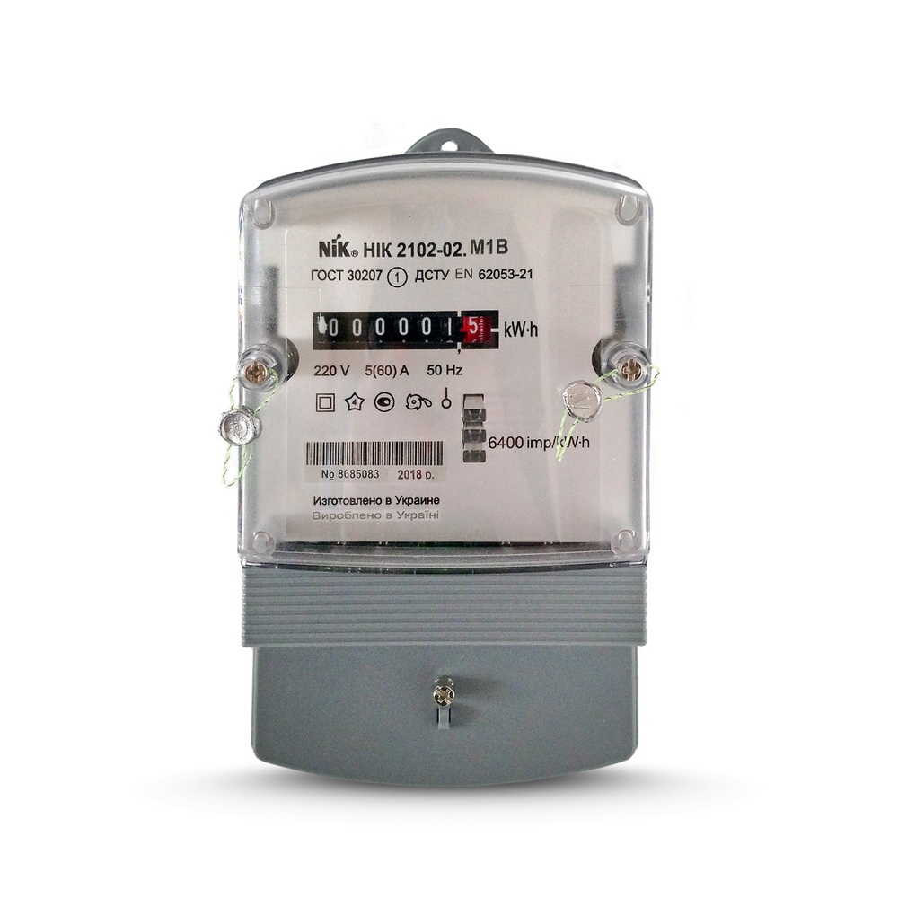 Счетчик однофазный HIK 2102-02 220B 5(60)A M1 – инд.