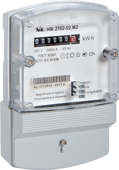 Счетчик однофазный HIK 2102-02 M2