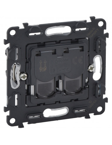 Двойная розетка RJ11 Legrand Valena