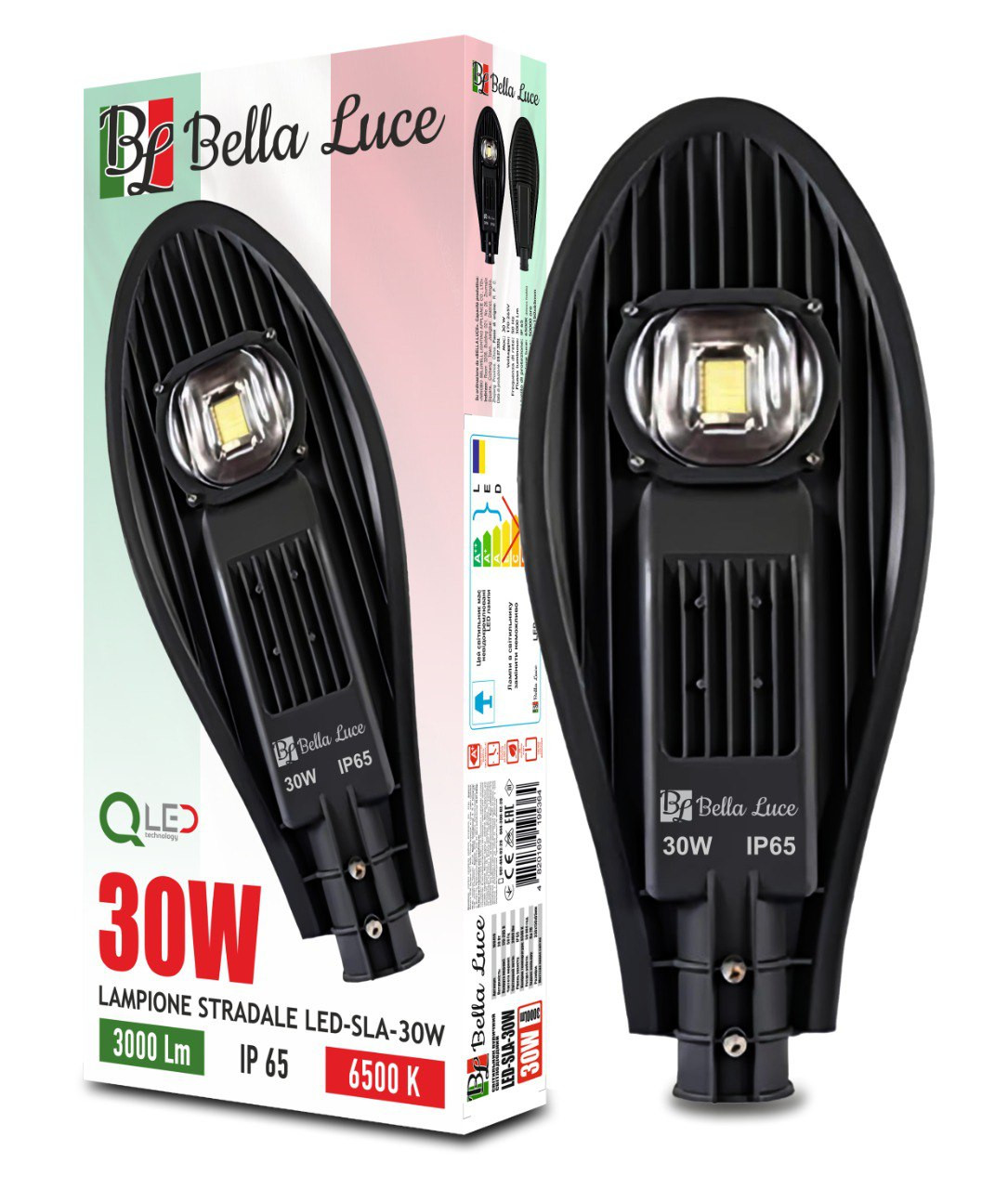 Светильник LED-SLA-30W 3000Lm 6500K IP65, BELLA LUCE, SOKOL