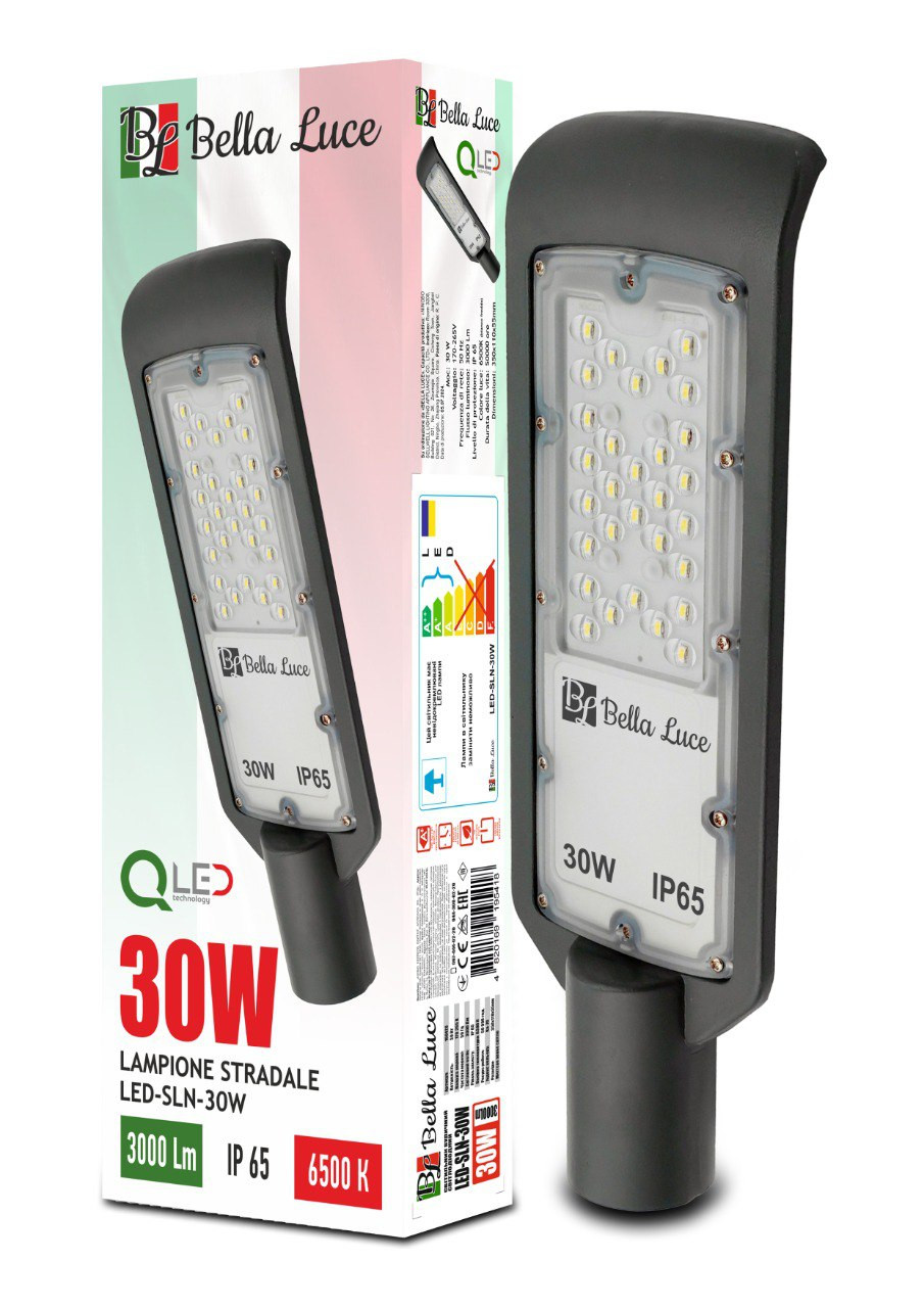 Светильник LED-SLN-30W 3000Lm 6500K IP65, BELLA LUCE, SOKOL